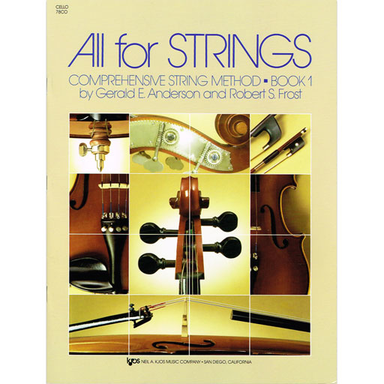 All For Strings Cello Book 1-Buzz Music