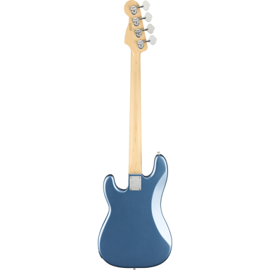 Fender American Performer Precision Bass Satin Lake Placid Blue Maple Fingerboard-Buzz Music