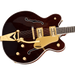Gretsch G6122Tg Players Edition Country Gentleman Hollow Body With String Thru Bigsby And Gold Hardware Ebony Fingerboard Walnut Stain-Buzz Music