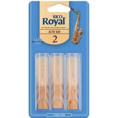 Rico Royal Alto Sax Reeds Strength 2.0 3 Pack-Buzz Music