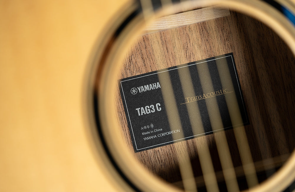 Yamaha TransAcoustic Guitar TAG3-C - Natural-Buzz Music