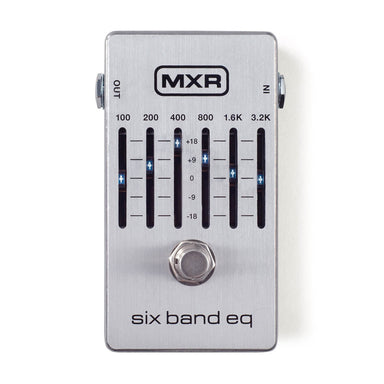 MXR 6 BAND GRAPHIC EQ-Buzz Music