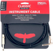 PRS Classic Instrument Cable, Straight to Right Angle, 18 Foot-Buzz Music