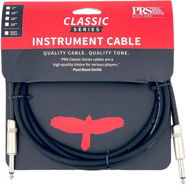 PRS Classic Instrument Cable, Straight to Straight, 10 Foot-Buzz Music