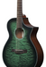 Ibanez AEWC16QA Transparent Emerald Burst High Gloss top, Natural High Gloss back and sides Acoustic Guitar-Buzz Music