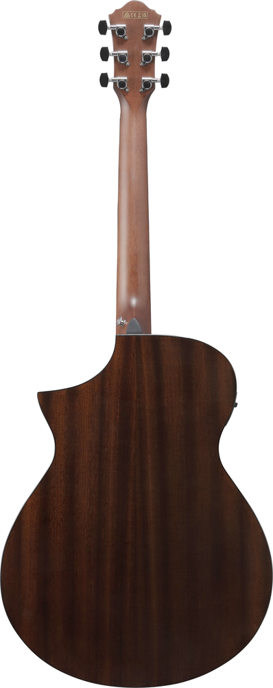 Ibanez AEWC16QA Transparent Blue Sunburst High Gloss top, Natural High Gloss back and sides Acoustic Guitar-Buzz Music