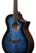 Ibanez AEWC16QA Transparent Blue Sunburst High Gloss top, Natural High Gloss back and sides Acoustic Guitar-Buzz Music