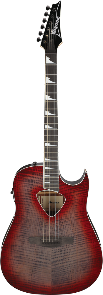 Ibanez ALT50FA Red Doom Burst High Gloss Acoustic Guitar-Buzz Music