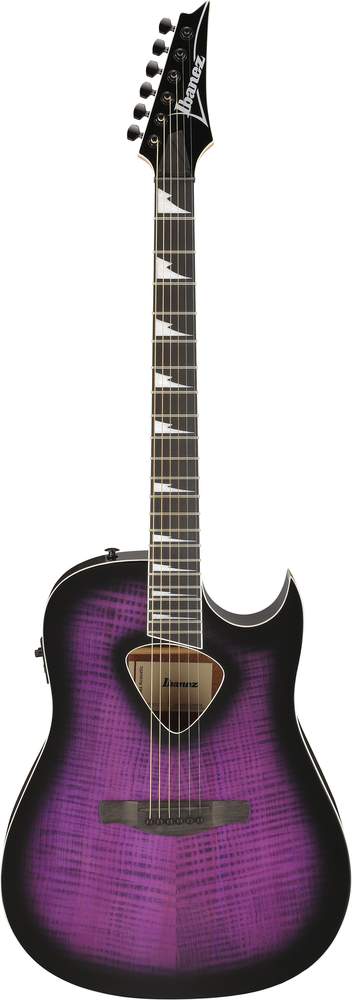 Ibanez ALT50FA Transparent Violet Sunburst High Gloss Acoustic Guitar-Buzz Music