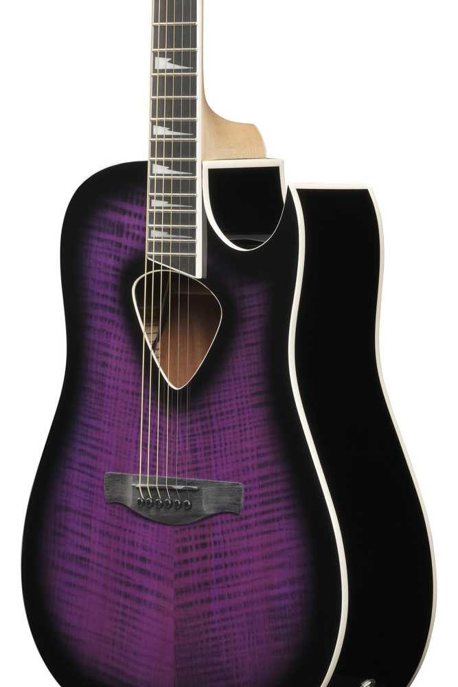 Ibanez ALT50FA Transparent Violet Sunburst High Gloss Acoustic Guitar-Buzz Music