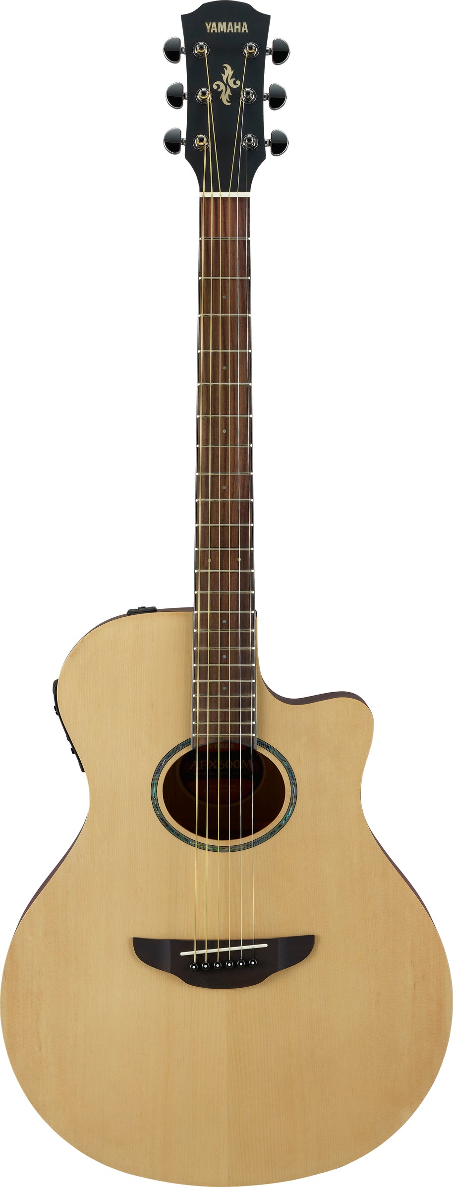 Yamaha APX 600 Matte - Natural Satin Thinline Acoustic Guitar with Cutaway and Pickup-Buzz Music