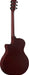 Yamaha APX 600 Matte - Smoky Black Thinline Acoustic Guitar with Cutaway and Pickup-Buzz Music