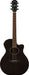 Yamaha APX 600 Matte - Smoky Black Thinline Acoustic Guitar with Cutaway and Pickup-Buzz Music