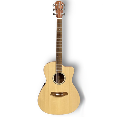 Cole Clark Studio Series AN1EC - Spruce Top, Mahogany Back and Sides-Buzz Music