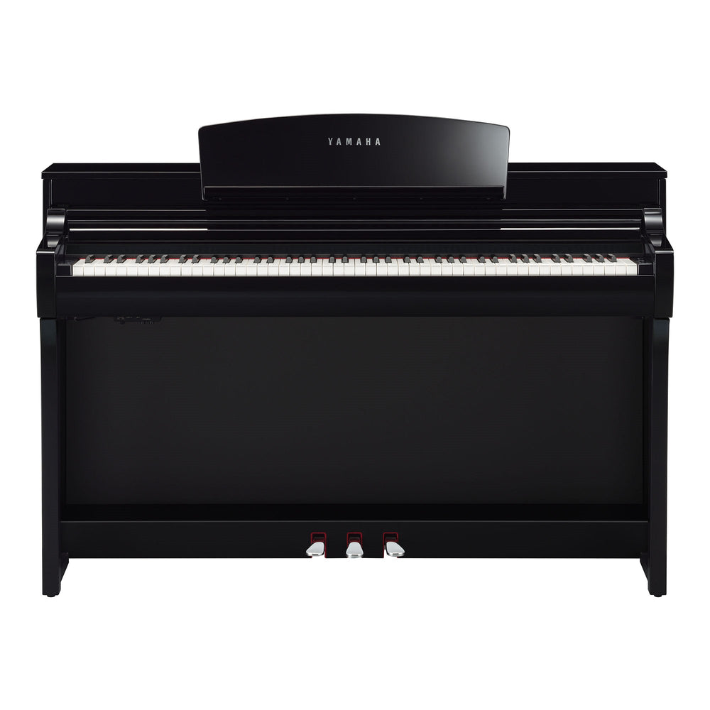 Yamaha CSP-255PE Smart Digital Piano with Stream Lights - Polished Ebony-Buzz Music