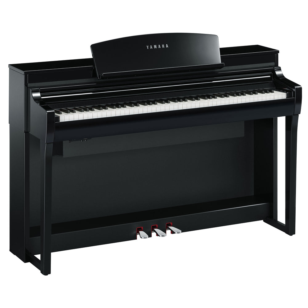 Yamaha CSP-275PE Smart Digital Piano with Stream Lights - Polished Ebony-Buzz Music