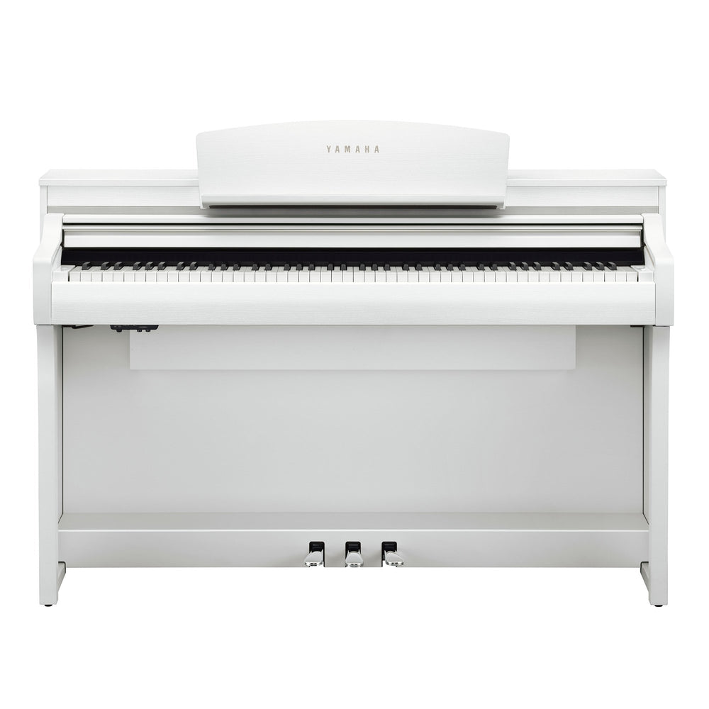 Yamaha CSP-275WH Smart Digital Piano with Stream Lights - White-Buzz Music