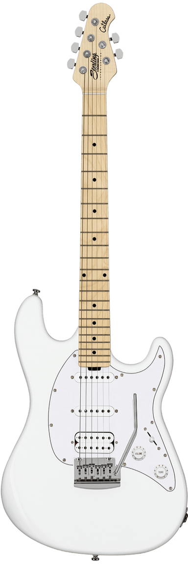 Music Man Sterling Cutlass CT20 Canvas White-Buzz Music