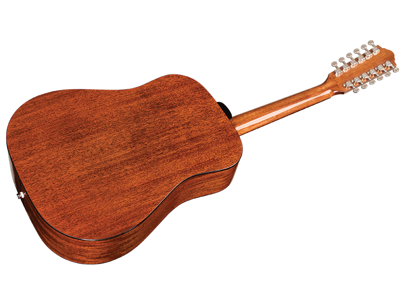 GUILD D-1212 - 12 STRING ACOUSTIC Guitar - All Solid Mahogany with Bag-Buzz Music