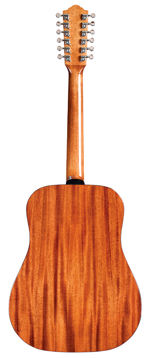 GUILD D-1212 - 12 STRING ACOUSTIC Guitar - All Solid Mahogany with Bag-Buzz Music