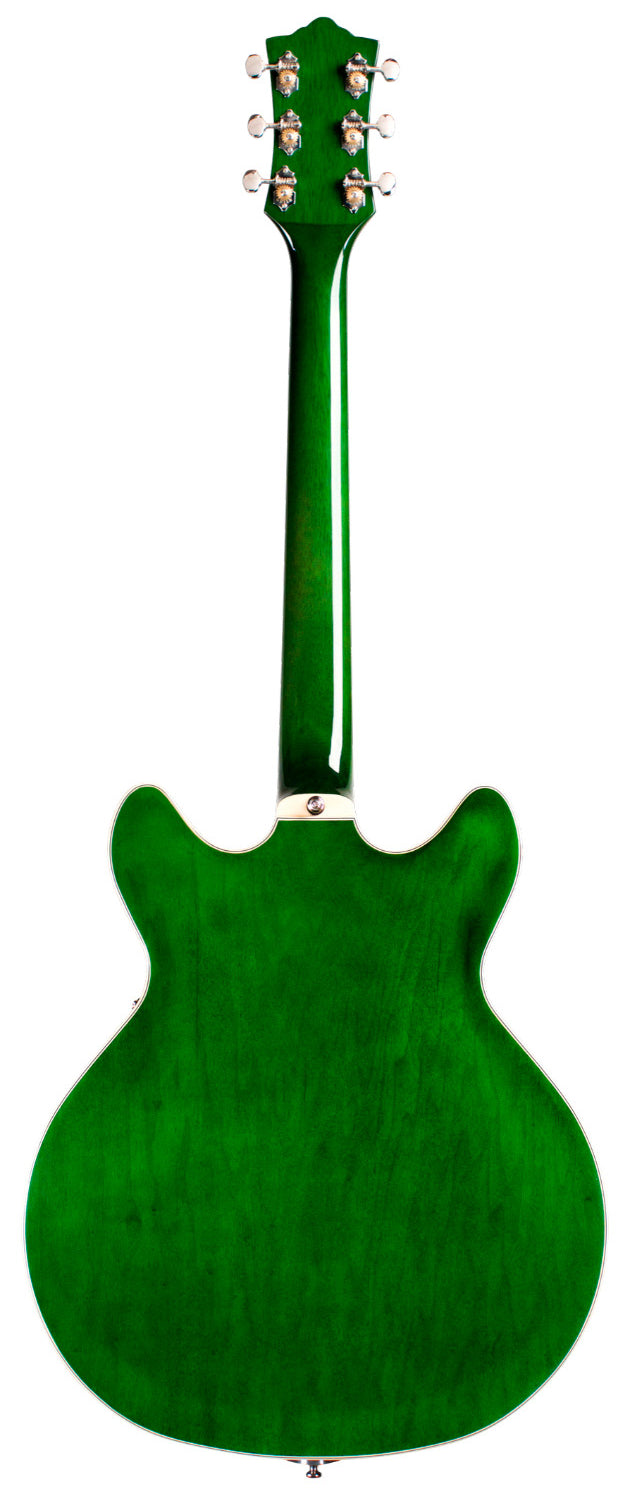 Guild Starfire I Double Cutaway Semi-Hollow Electric Guitar with Guild Vibrato Tailpiece - Green