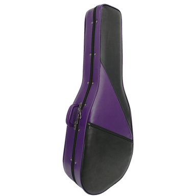 DCM Deluxe DXCP Black / Purple Lightweight Foam Classical Guitar Case-Buzz Music