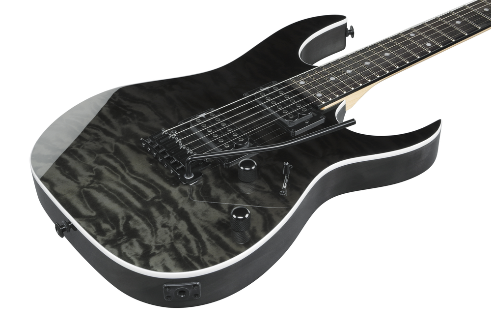 Ibanez GRG120QASP Black Gradation Electric Guitar-Buzz Music