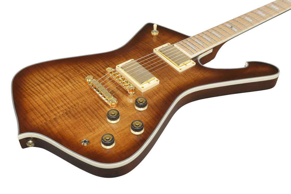 Ibanez IC420MFM Caramel Burst Low Gloss Electric Guitar-Buzz Music