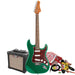 Northstar S-Style Electric Guitar - Emerald Green with Aroma 10W Amp & Accessory Pack-Buzz Music