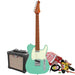 Northstar T-Style Electric Guitar - Sea Foam Green with Aroma 10W Amp & Accessory Pack-Buzz Music