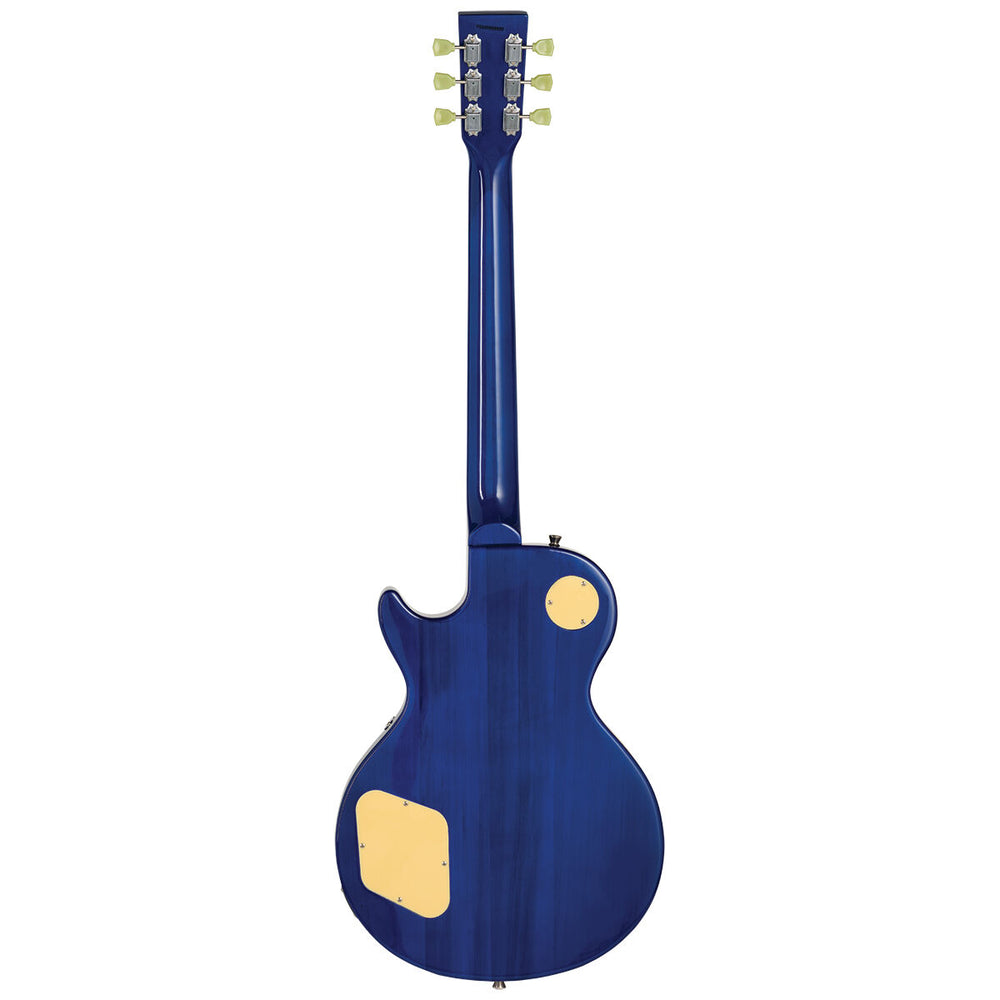 Northstar Pro LP-Style Electric Guitar - Thru Blue Burst Gloss-Buzz Music