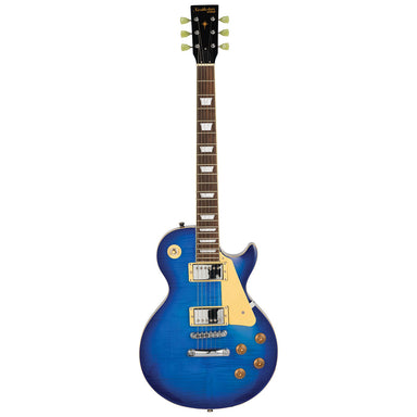 Northstar Pro LP-Style Electric Guitar - Thru Blue Burst Gloss-Buzz Music