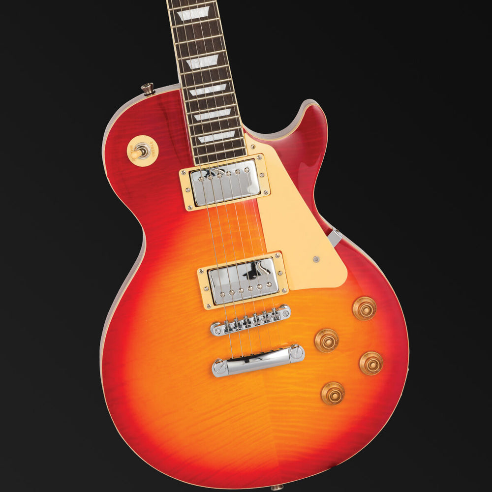Northstar Pro LP-Style Electric Guitar - Thru Cherry Sunburst Gloss-Buzz Music
