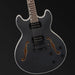 Northstar Pro Hollow Body Electric Guitar - Open Pore Black Satin-Buzz Music