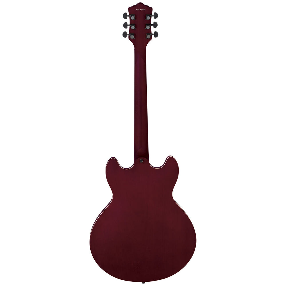 Northstar Pro Hollow Body Electric Guitar - Pore Cherry Satin-Buzz Music
