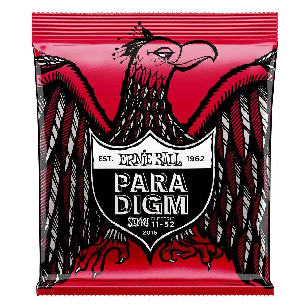 Ernie Ball Burly Slinky Paradigm Electric Guitar Strings 11-52 Gauge-Buzz Music