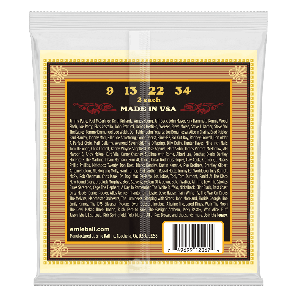 Ernie Ball Earthwood Mandolin Light Loop End 80/20 Bronze Acoustic Guitar Strings - 9-34 Gauge-Buzz Music