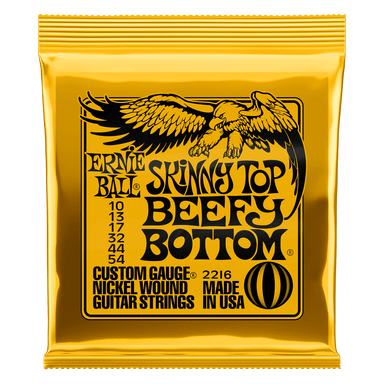 Ernie Ball Skinny Top Beefy Bottom Slinky Nickel Wound Electric Guitar Strings 10 - 54 Gauge-Buzz Music