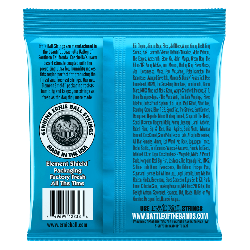 Ernie Ball Extra Slinky Rps Nickel Wound Electric Guitar Strings - 8-38 Gauge-Buzz Music