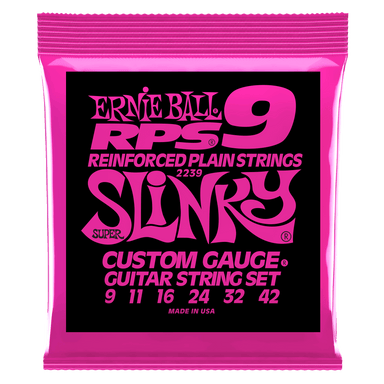 Ernie Ball Super Slinky Rps Nickel Wound Electric Guitar Strings - 9-42 Gauge-Buzz Music