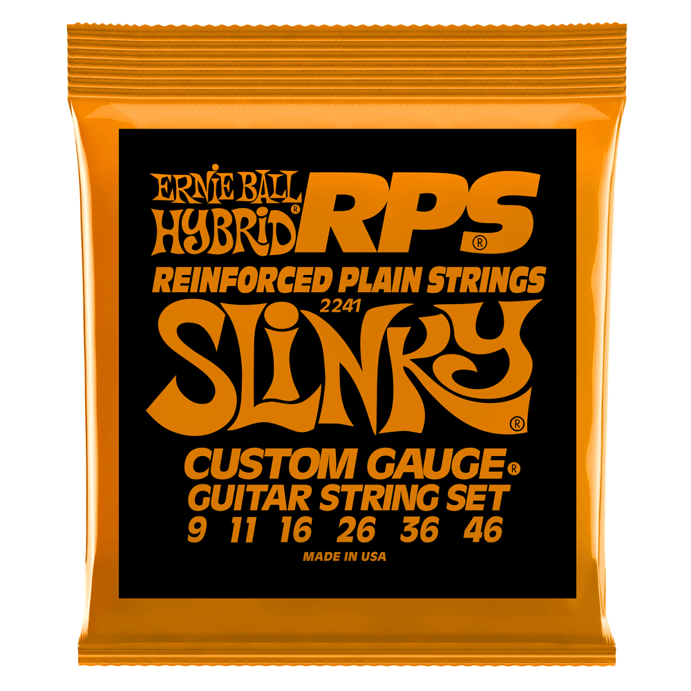 Ernie Ball Hybrid Slinky Rps Nickel Wound Electric Guitar Strings - 9-46 Gauge-Buzz Music