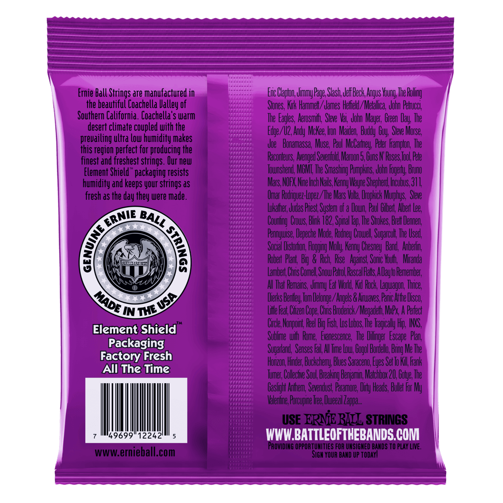 Ernie Ball Power Slinky Rps Nickel Wound Electric Guitar Strings - 11-48 Gauge-Buzz Music