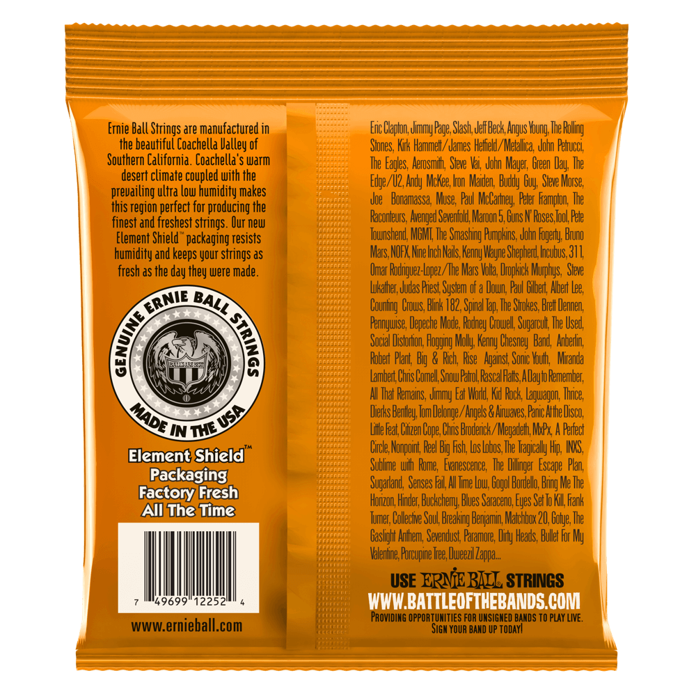 Ernie Ball Hybrid Slinky Classic Rock N Roll Pure Nickel Wrap Electric Guitar Strings - 9-46 Gauge-Buzz Music