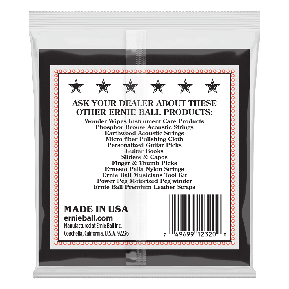 Ernie Ball Medium Loop End Stainless Steel Mandolin Guitar Strings - 10-36 Gauge-Buzz Music