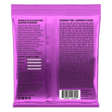 Ernie Ball Power Slinky 7-String Nickel Wound Electric Guitar Strings - 11-58 Gauge-Buzz Music