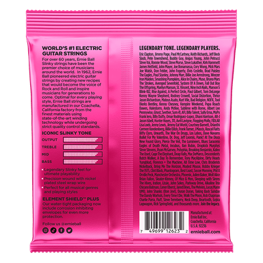 Ernie Ball Super Slinky 7-String Nickel Wound Electric Guitar Strings - 9-52 Gauge-Buzz Music