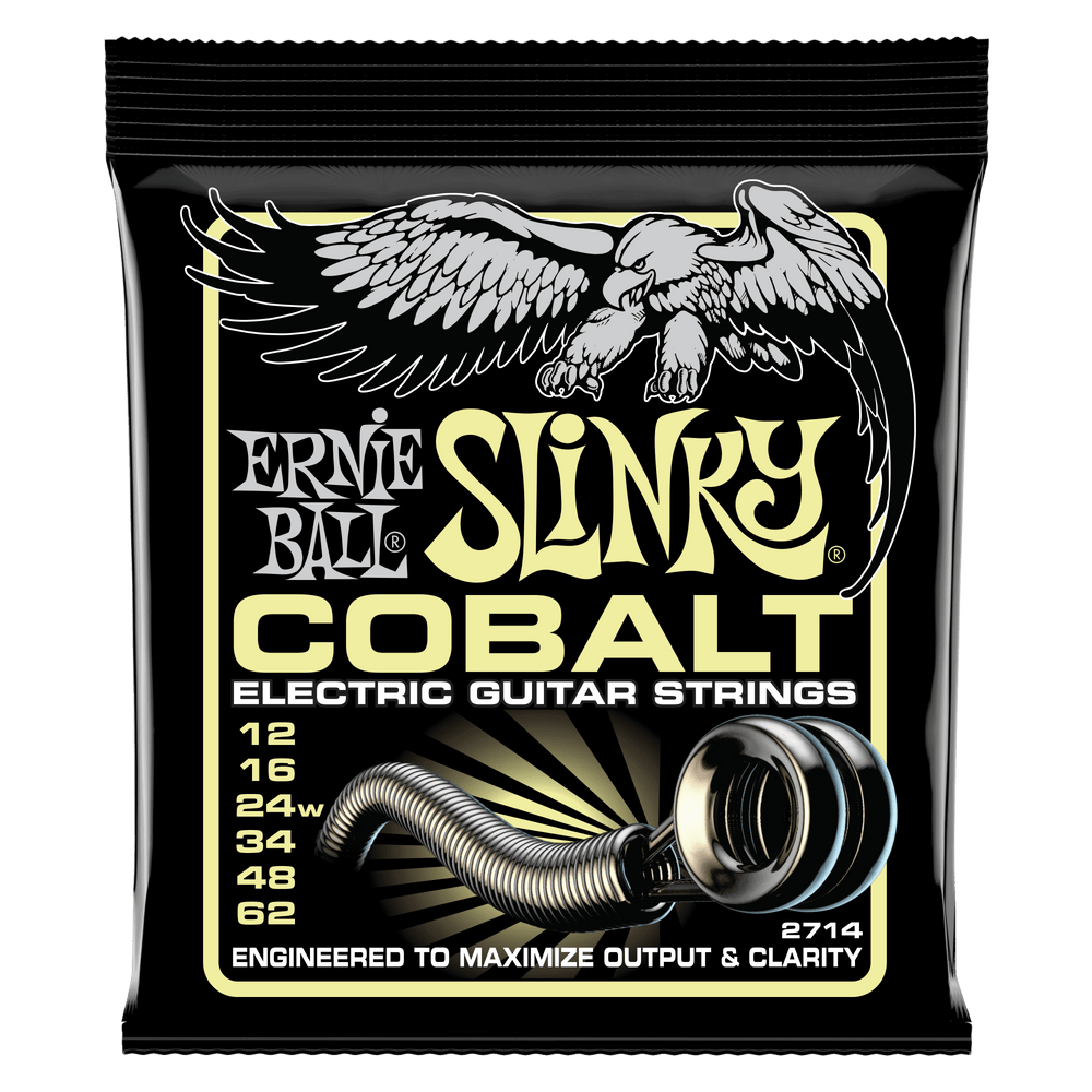 Ernie Ball Mammoth Slinky Cobalt Electric Guitar Strings 10-48 Gauge-Buzz Music