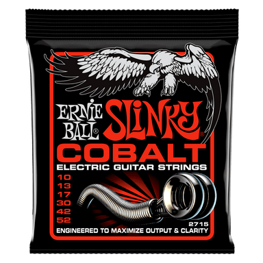 Ernie Ball Skinny Top Heavy Bottom Slinky Cobalt Electric Guitar Strings - 10-52 Gauge-Buzz Music