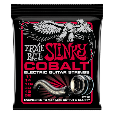 Ernie Ball Burly Slinky Cobalt Electric Guitar Strings 11-52 Gauge-Buzz Music