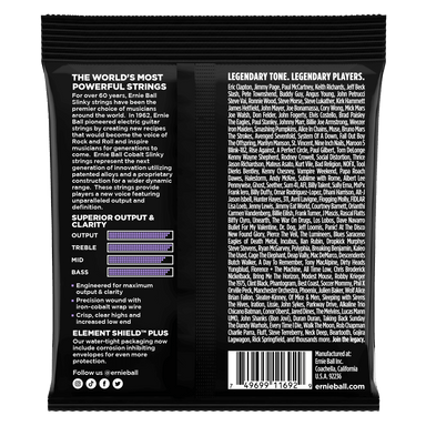 Ernie Ball Ultra Slinky Cobalt Electric Guitar Strings 10-48 Gauge-Buzz Music